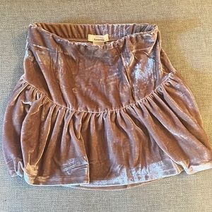 urban romantics velvet skirt